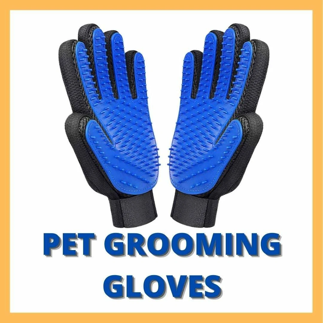 PET GROOMING GLOVES