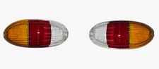 Volvo 122 Tail Light Lens set 1961-1970 European Style new 672426