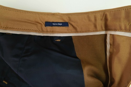 GANT Brown Satin Tech Prep Slack Pants Trousers Size EUR 42 UK 16 US 12 - Picture 6 of 11
