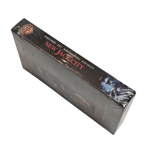 New Jack City VHS Tape Sealed 1996, Warner Bros. Hits Watermarks - Picture 5 of 6