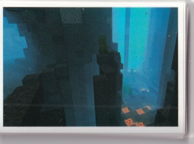 Panini Minecraft Treasure Sticker 2021 Nr. 42 Explore Ocean