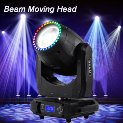 150W LED Beam Moving Head Light 8 Prism Gobo Stage Light DMX DJ Spot Party Light