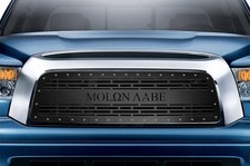 Custom Aftermarket Steel Grille Kit For 2007-2009 Toyota Tundra Molon Labe Black Custom Aftermarket Steel Grille Kit For 2007-2009 Toyota Tundra Molon Labe Black