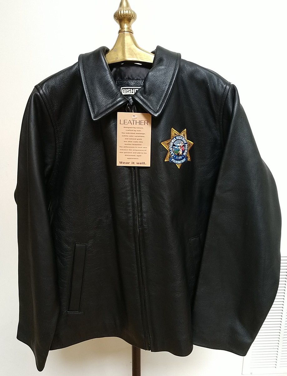 ビンテージスタジャン CALIFORNIA HIGHWAY PATROL M Vintage California Highway Patrol CHP Police Blue Denim