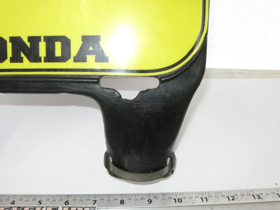 PLACA DE MATRÍCULA DELANTERA HONDA CR125R RECAMBIO V085532 jh Foto 4 de 4