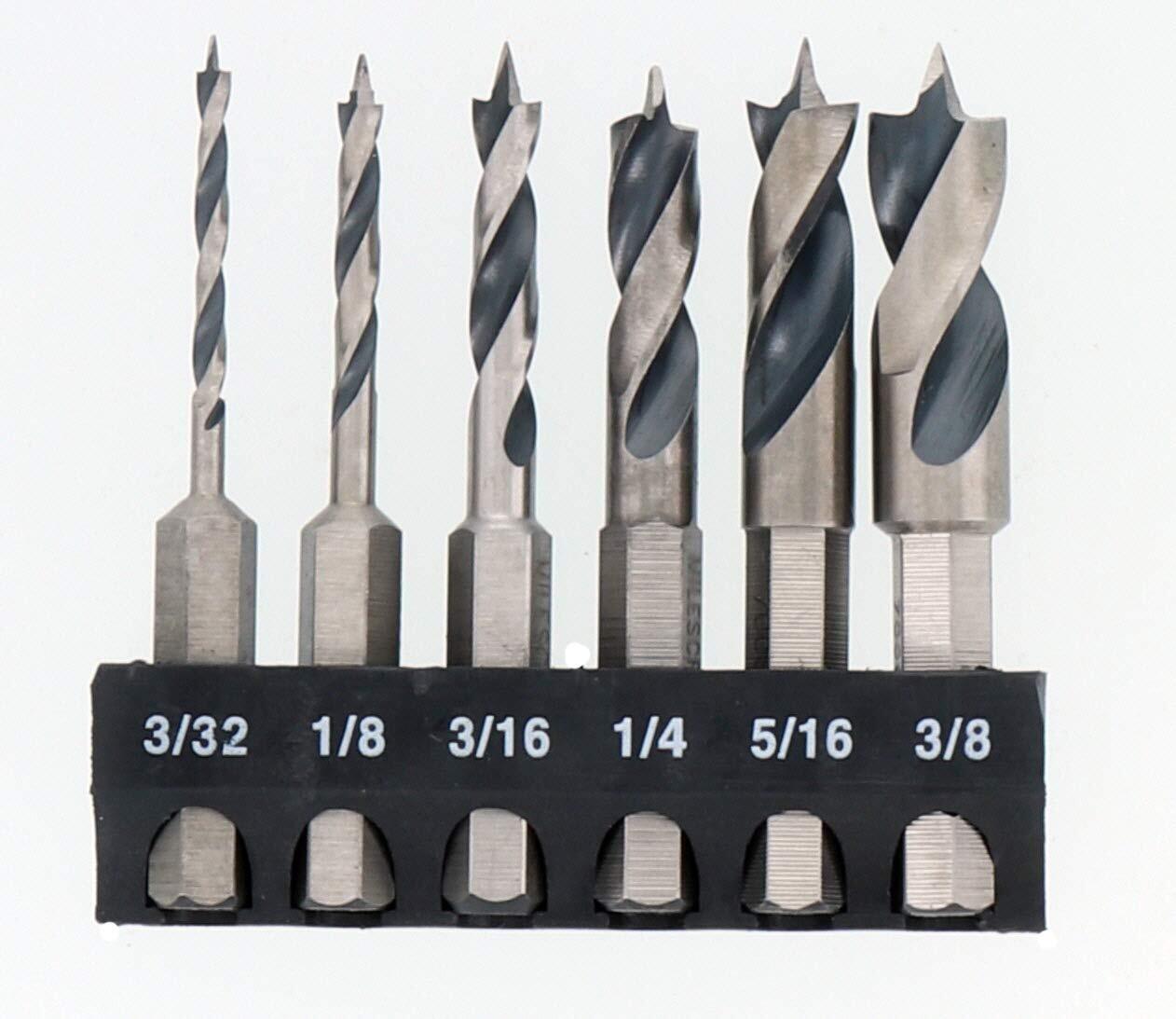 Milescraft 2300 Wood Stubby drill bit set (D3p)