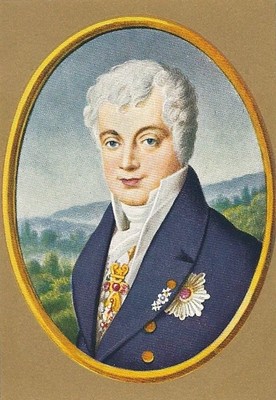 15/250 SAMMELBILD KLEMENS LOTHAR WENZEL,FÜRST VON METTERNICH(1773-1859) ISABEY