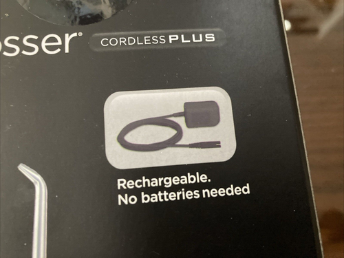 waterpik rechargeable cordless plus water flosser Model WP-464W - Picture 12 of 19