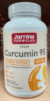 Kurkuma (Curcumin) 95 - 120 Kapseln (500mg) - Jarrow