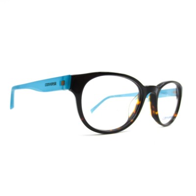 Converse Q014 UF Eyeglasses Frames blue Tortoise Round Full  display picture 2
