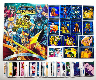 2024 SAINT SEIYA Poseidon Saga Album + Full Set 138/138 KNIGHTS OF
