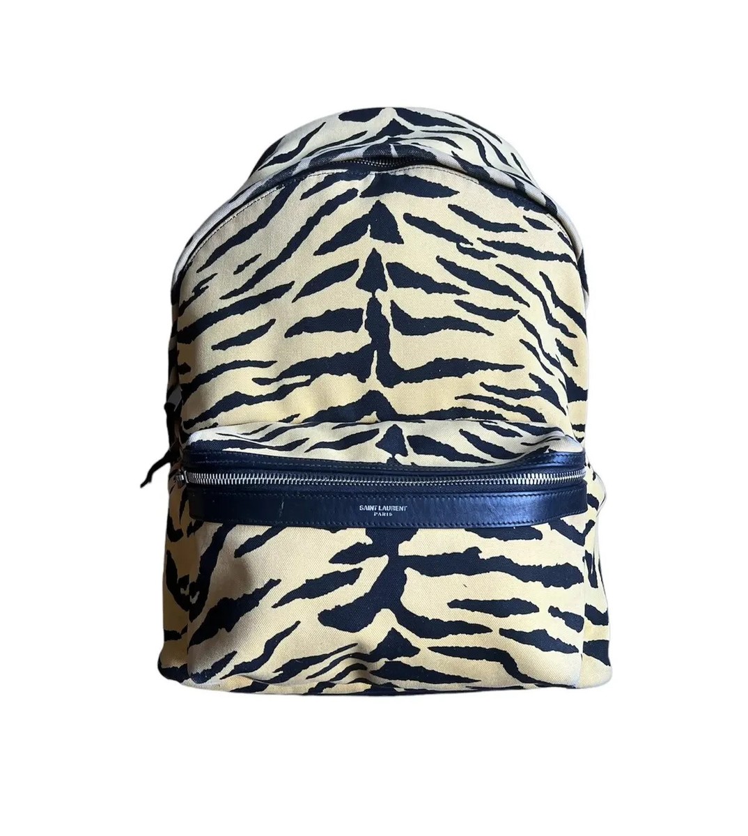 Saint Laurent Hedi Slimane City Tiger Print Backpack | eBay Saint Laurent Hedi Slimane City Tiger Print Backpack | eBay
