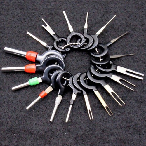 18pcs Auto Wire Terminal Removal Tool Kit Wiring Connector Pin Extractor Puller - Picture 5 of 8