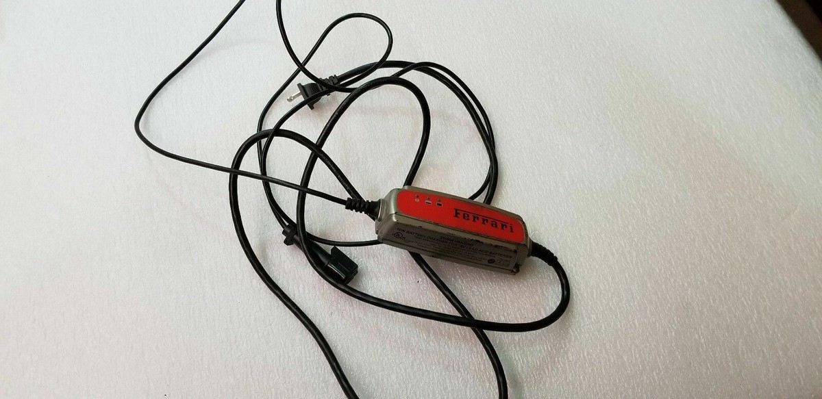 FERRARI 430 SCUDERIA CALIFORNIA BATTERY TENDER CHARGER OEM 231504