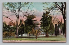 Postcard City Plaza 10th & J Streets Sacramento California