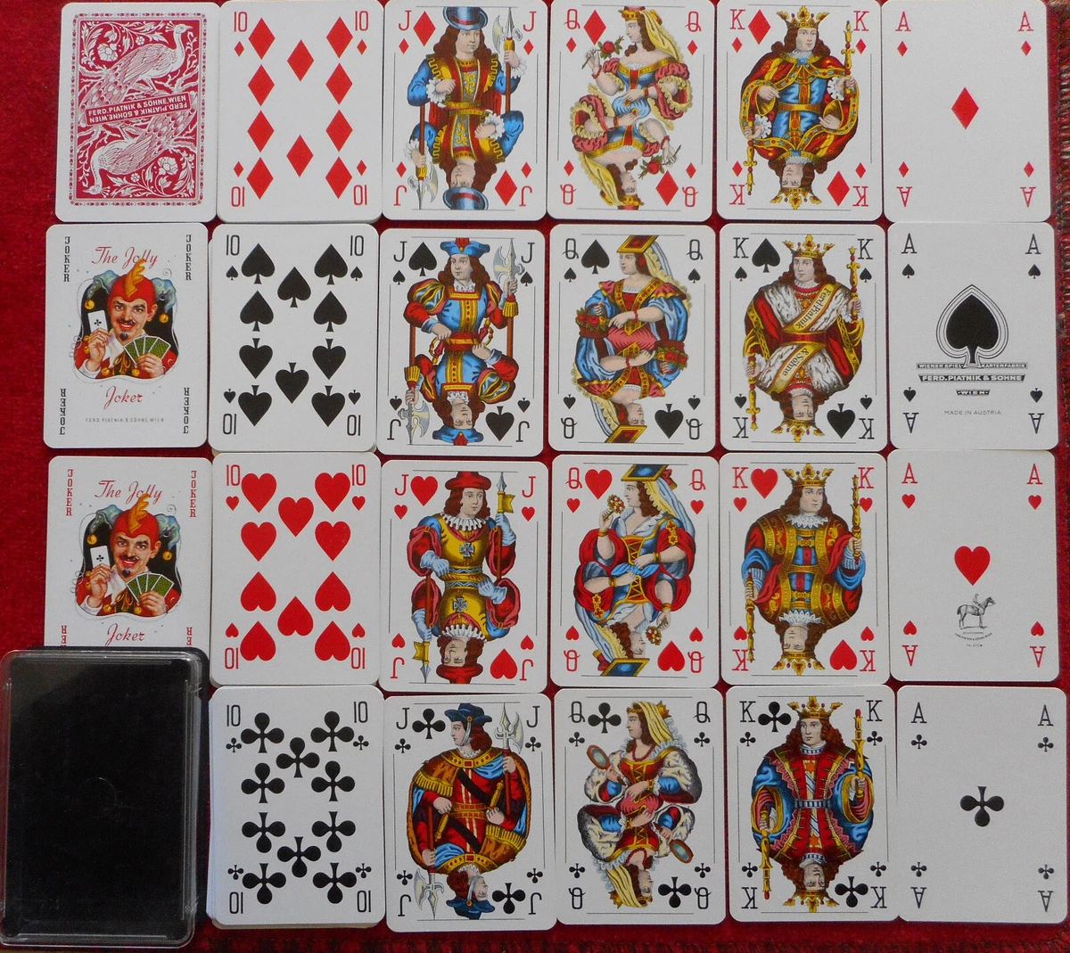 Puzzle 1000 pcs Jeu de Cartes - Piatnik - Boutique BCD JEUX