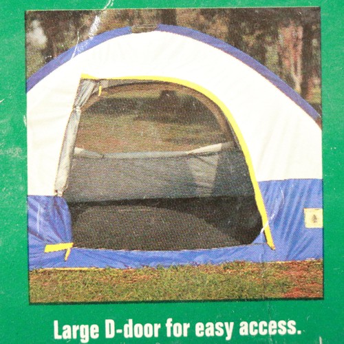 4 Person Outdoor Hiking Camping Tent w/ Rainfly Awning | 9' x 7' - Picture 2 of 10