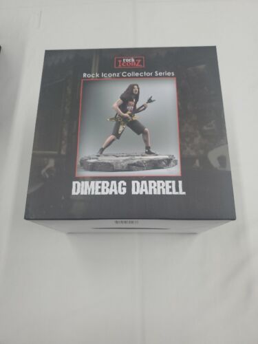 Statua Pantera Dimebag Darrell Rock Iconz 8" NUOVA CON SCATOLA MAI APERTA! - Foto 2 di 8