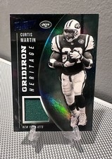 2021 Prestige CURTIS MARTIN Jersey Relic Gridiron Heritage Legend🔥New York Jets