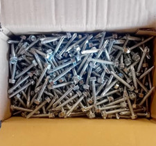 N. 500 pezzi viti autoperforanti drillex  esagono zincate bianche 5,5 x 50 mm.