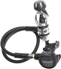 Cressi Intense Use Scuba Diving Regulator Piston 1st Stage, Compact 2nd Stage
