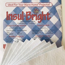 Ten - 7" Insul-Bright Precut Batting Squares Potholders Insulated Heat Resistant