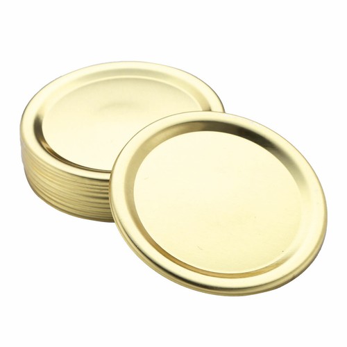 10x Tarro de albañil bucal regular/ancho tapas tipo dividido a prueba de fugas almacenamiento tapa sólida - Imagen 40 de 51