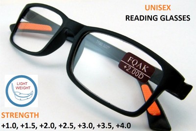 Neue modische ultraleichte Lesebrille +1,0 +1,5 +2,0 +2,5 +3,0 +3,5 +4,0 UK