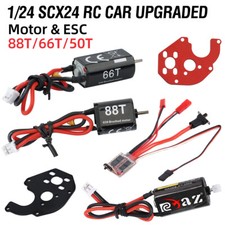 SCX24 Motor Upgrades Kit For 1/24 RC Crawler Axial Scx24 Brushed Esc Motor Combo