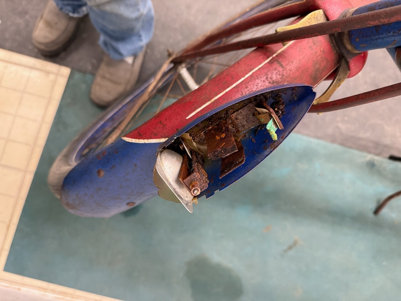 Shelby War Restricted Mens 26" Bicycle With Blackout Parts Rare No Badge