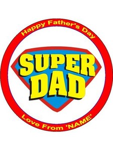 personalizado super papa feliz dia del padre 75 comestibles de