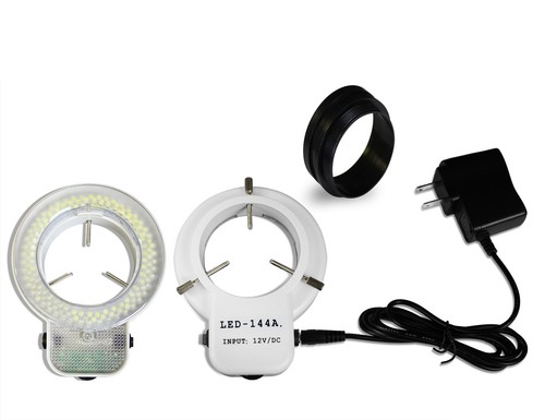 Microscopio estéreo trinocular con zoom focal simulador industrial Vision 3,5x-90x, 11,6"" W - Imagen 4 de 5