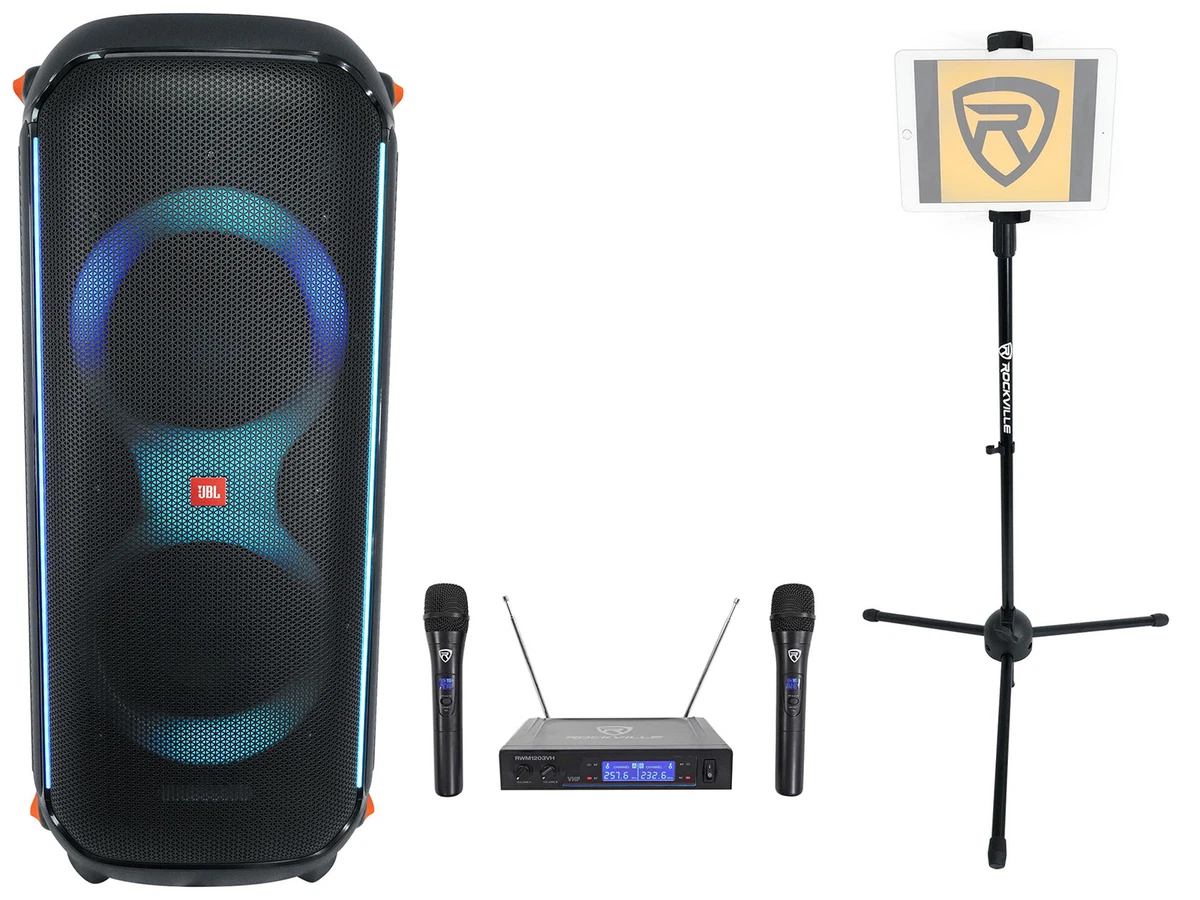 Jbl karaoke speaker with mic new arrivals