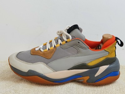 Puma Thunder Spectra Para hombre Grueso Entrenadores Gris/Naranja/Amarillo  Reino Unido 9 EUR 43 US 10 | eBay