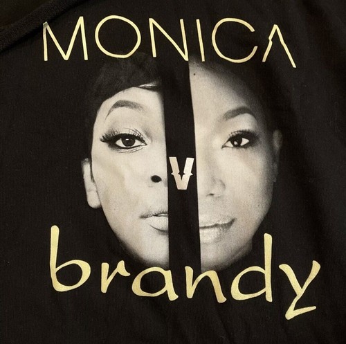 Verzuz Brandy V Monica double face - immagini fantastiche donna taglia L nuovo in confezione - Foto 8 di 9
