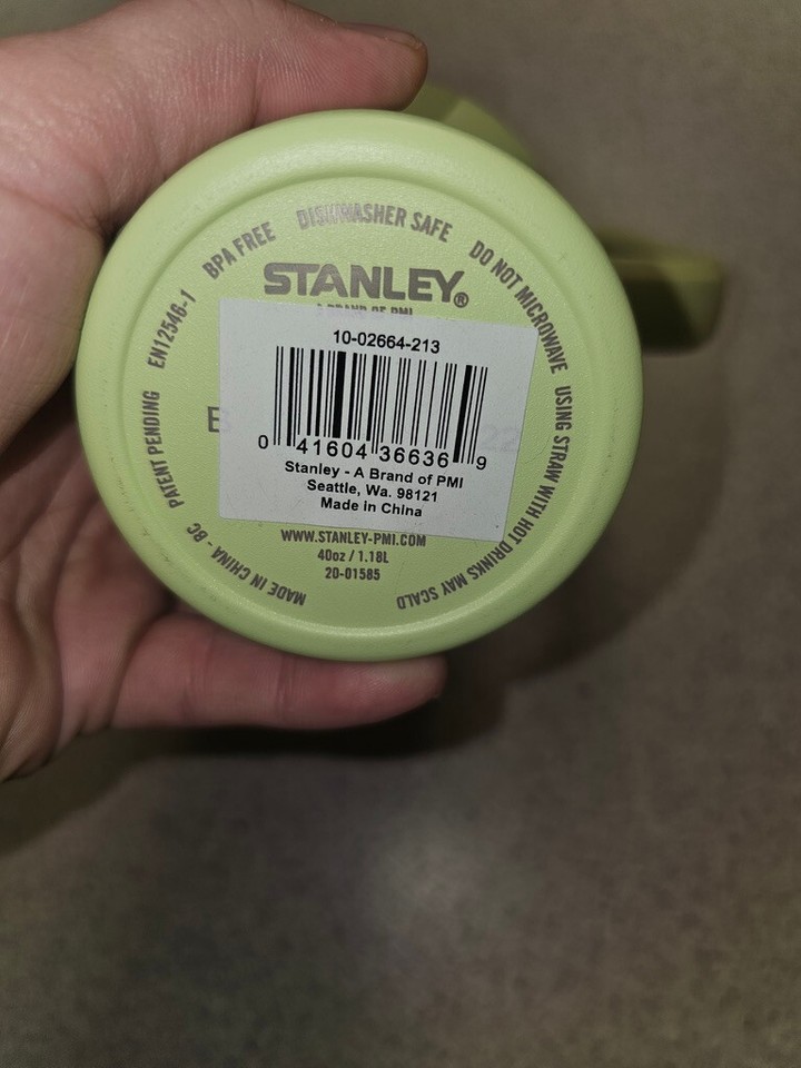 Stanley 40 oz Adventure Quencher Tumbler Limited Edition Citron Mix