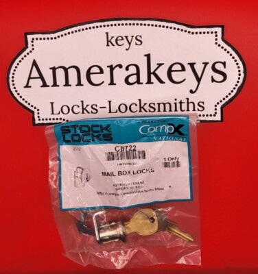 New CompX C8722 Mail Box Lock with 2 keys,locksmith,maintenance man,handyman 