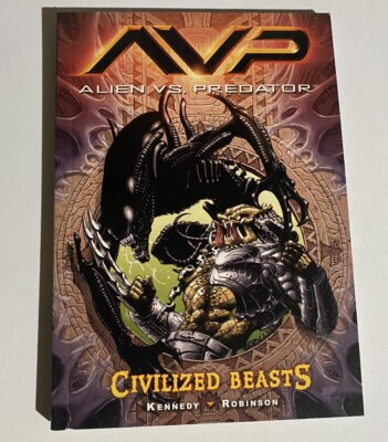 DARK HORSE COMICS AVP ALIEN Vs. PREDATOR CIVILIZED BEASTS Collected Digest TPB