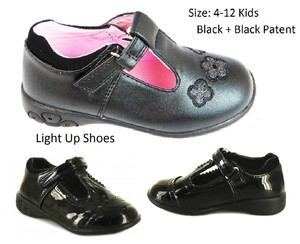 girls light up school shoes