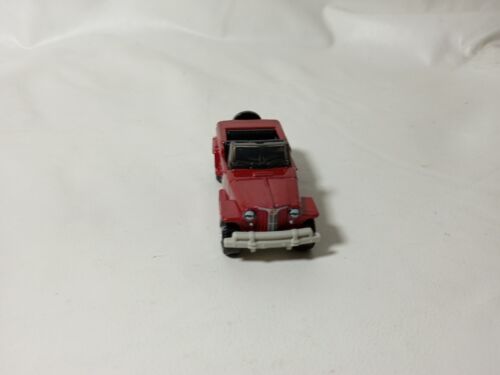 Boîte d'allumettes rouge 1948 Willys Jeepster - Photo 1/7