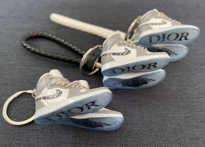 jordan dior keychain