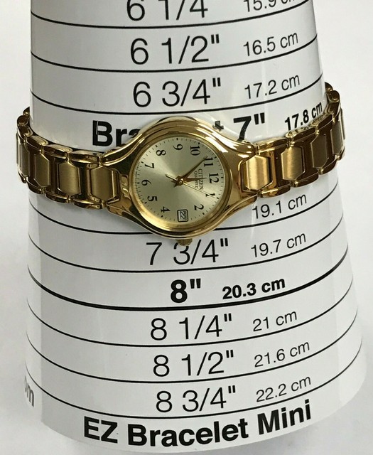 Citizen Women's Watch Eu2252-56p Quartz Gold Tone Stainless Steel Petite 23mm for sale online | eBay