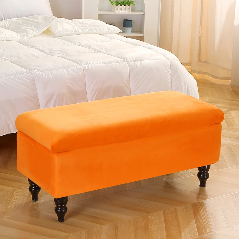 Krukhoes, Ottomaanse hoes wasbare stretch voetsteun Ottomaanse hoes spandex ronde kruk slipcover Ottomaanse voetenbank beschermer stoelhoes voor woonkamer slaapkamer (kleur: S4 krukhoes, maat: S diameter