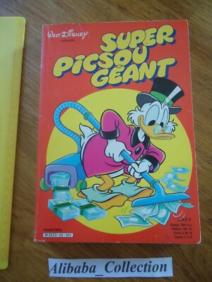 Super Picsou Riesig 3 Serie Kollektion Buch Comic Spiele Nicht Signiert