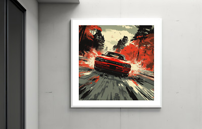 Nissan 24x24 Giclée Art Print Ltd 1/25 Signed COA Rombley V2