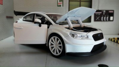 CARNEL 1/43 スバル WRX STI Type S White スバル「WRX STI」1/43スケールミニカー発売 カーネル | 中古車