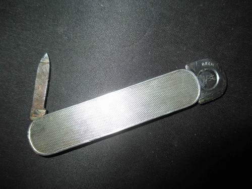 ancien coupe cigare lime en argent 925 Allemagne début XX ème - Picture 4 of 7