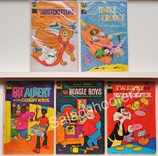 Lot of 5 Vintage Whitman Comics Comic Books From the Mid 1970's VG 4.0 Condition