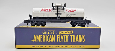 Hard to Find American Flyer 6-48285 Karo Syrup Tank Car - NIB