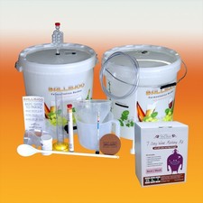 Basic 30 Bottle Wine Starter Set With Rose (Sugar Required) Ingredient Kit